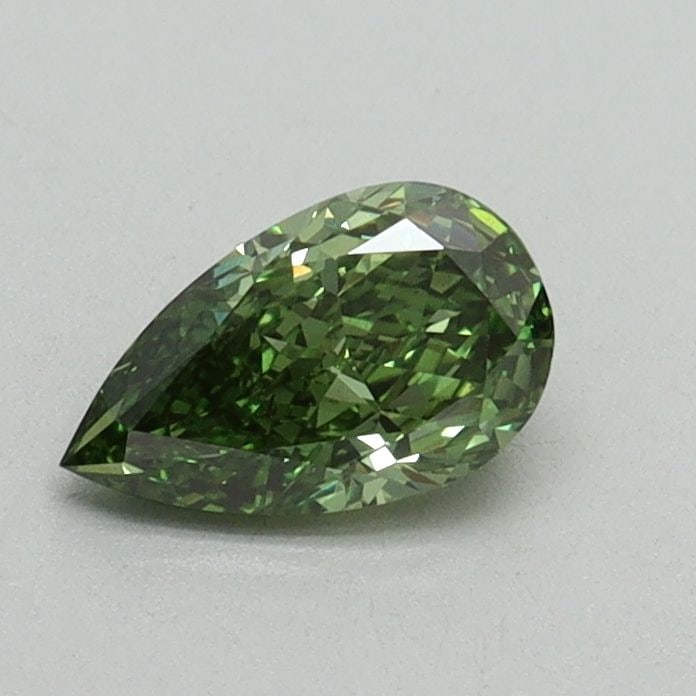 Loose Diamond - PEAR 0.51ct Fancy Vivid Green VS1: Loose Diamond - PEAR 0.51ct Fancy Vivid Green VS1 Source: This is a real non-mined Diamond that has been grown in a lab Shape: PEAR Carats: 0.51 Color: Fancy Vivid Green Certification: IGI Video: