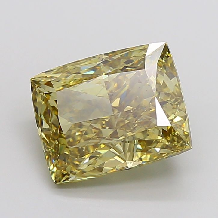Loose Diamond - CUSHION MODIFIED 10.08ct Fancy Intense Yellow VS1 (1 of 1)