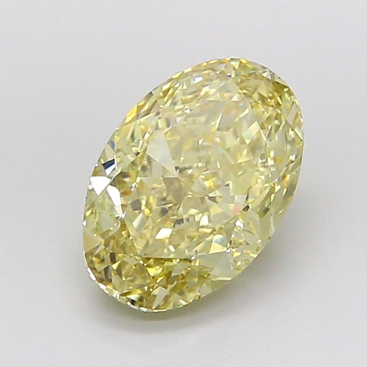Loose Diamond - OVAL 3.1ct Fancy Yellow VS2: Loose Diamond - OVAL 3.1ct Fancy Yellow VS2 Source: This is a real non-mined Diamond that has been grown in a lab Shape: OVAL Carats: 3.1 Color: Fancy Yellow Certification: IGI Video: