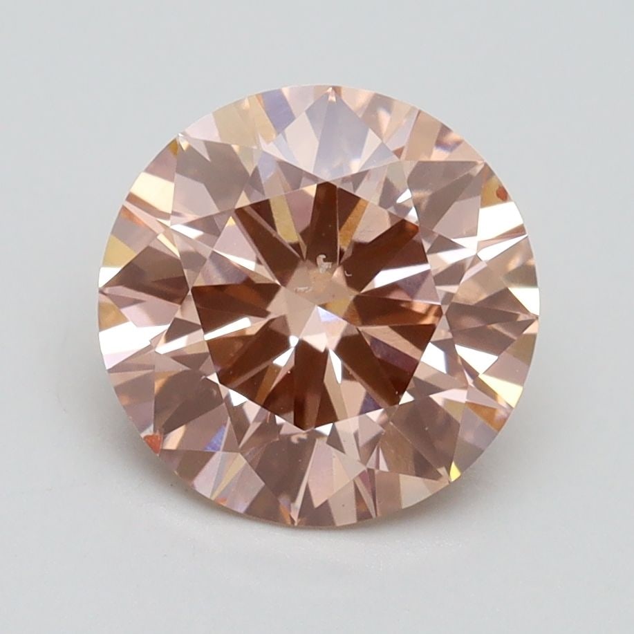 Loose Diamond - ROUND 2.13ct Fancy Intense Pink SI1: Loose Diamond - ROUND 2.13ct Fancy Intense Pink SI1 Source: This is a real non-mined Diamond that has been grown in a lab Shape: ROUND Carats: 2.13 Color: Fancy Intense Pink Certification: IGI Video:
