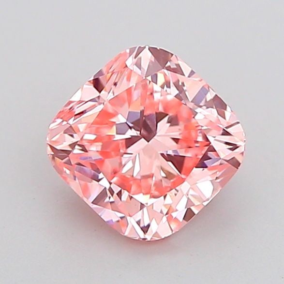 Loose Diamond - CUSHION MODIFIED 1.01ct Fancy Intense Pink VVS2: Loose Diamond - CUSHION MODIFIED 1.01ct Fancy Intense Pink VVS2 Source: This is a real non-mined Diamond that has been grown in a lab Shape: CUSHION MODIFIED Carats: 1.01 Color: Fancy Intense Pink Cer