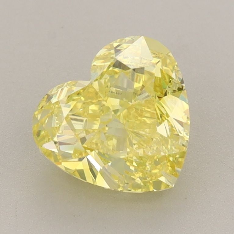 Loose Diamond - HEART 1.8ct Fancy Vivid Yellow VS1: Loose Diamond - HEART 1.8ct Fancy Vivid Yellow VS1 Source: This is a real non-mined Diamond that has been grown in a lab Shape: HEART Carats: 1.8 Color: Fancy Vivid Yellow Certification: IGI Video: