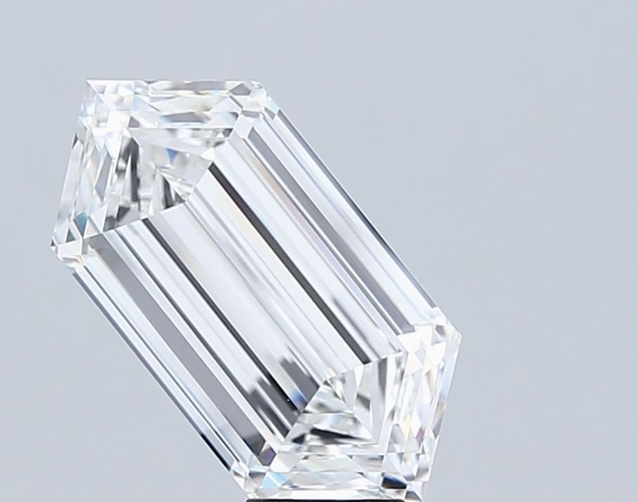 Loose Diamond - HEXAGONAL 10.18ct F VVS2: Loose Diamond - HEXAGONAL 10.18ct F VVS2 Source: This is a real non-mined Diamond that has been grown in a lab Shape: HEXAGONAL Carats: 10.18 Color: F Clarity: VVS2 Certification: IGI Video: