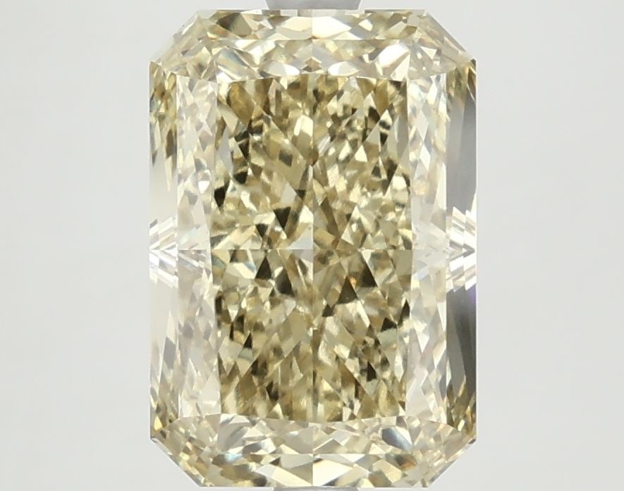 Loose Diamond - RADIANT 3.85ct Fancy Intense Yellow VVS2: Loose Diamond - RADIANT 3.85ct Fancy Intense Yellow VVS2 Source: This is a real non-mined Diamond that has been grown in a lab Shape: RADIANT Carats: 3.85 Color: Fancy Intense Yellow Certification: IG
