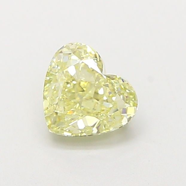 Loose Diamond - HEART 1.27ct Fancy Light Yellow VVS2: Loose Diamond - HEART 1.27ct Fancy Light Yellow VVS2 Source: This is a real non-mined Diamond that has been grown in a lab Shape: HEART Carats: 1.27 Color: Fancy Light Yellow Certification: IGI Video: