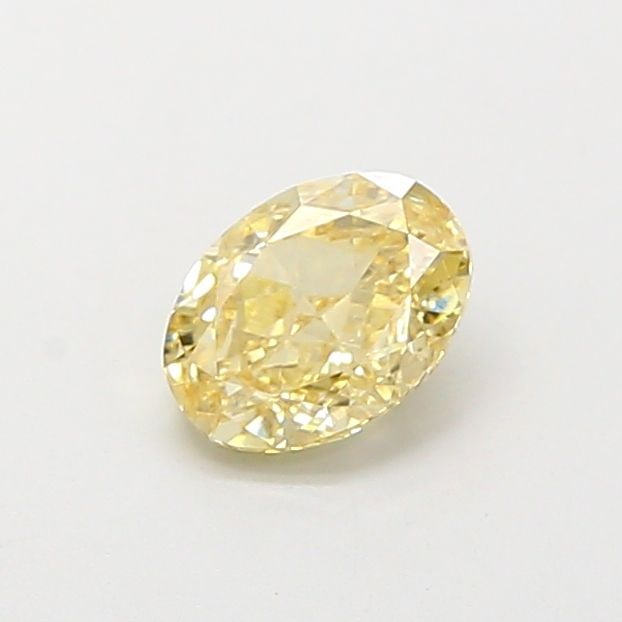 Loose Diamond - OVAL 1.07ct Fancy Light Yellow VS1: Loose Diamond - OVAL 1.07ct Fancy Light Yellow VS1 Source: This is a real non-mined Diamond that has been grown in a lab Shape: OVAL Carats: 1.07 Color: Fancy Light Yellow Certification: IGI Video: