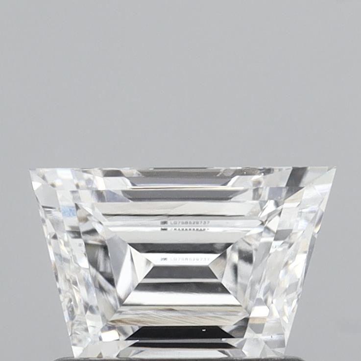 Loose Diamond - TRAPEZOID 0.76ct D VVS2: Loose Diamond - TRAPEZOID 0.76ct D VVS2 Source: This is a real non-mined Diamond that has been grown in a lab Shape: TRAPEZOID Carats: 0.76 Color: D Clarity: VVS2 Certification: IGI Video: