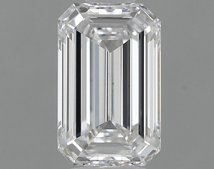 Loose Diamond - EMERALD 0.46ct D VS1: Loose Diamond - EMERALD 0.46ct D VS1 Source: This is a real non-mined Diamond that has been grown in a lab Shape: EMERALD Carats: 0.46 Color: D Clarity: VS1 Certification: IGI The Diamond Depot Guaran