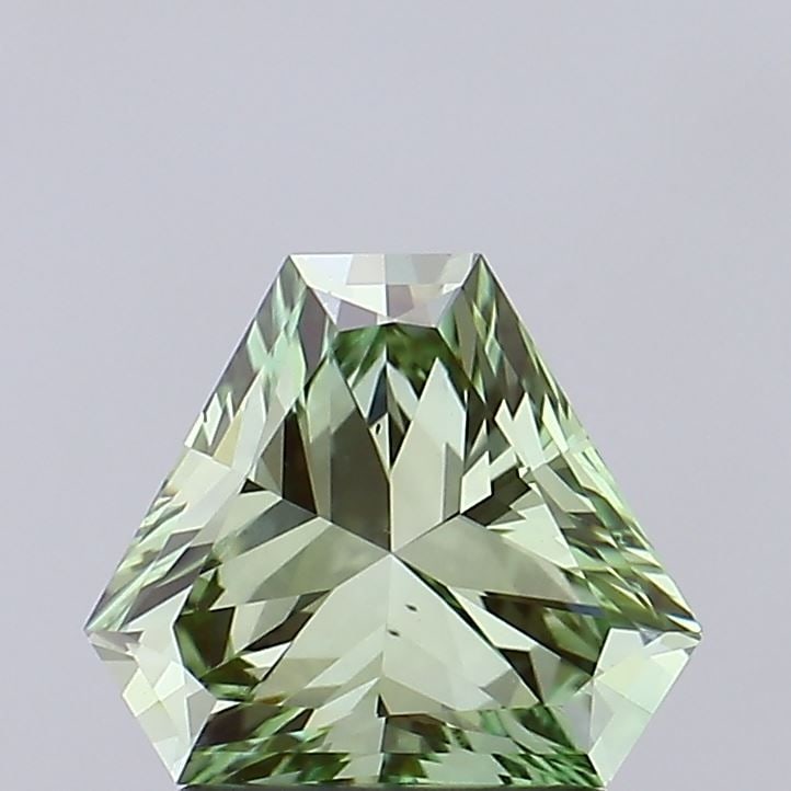 Loose Diamond - HEXAGONAL 1.53ct Fancy Intense Green VS1: Loose Diamond - HEXAGONAL 1.53ct Fancy Intense Green VS1 Source: This is a real non-mined Diamond that has been grown in a lab Shape: HEXAGONAL Carats: 1.53 Color: Fancy Intense Green Certification: I