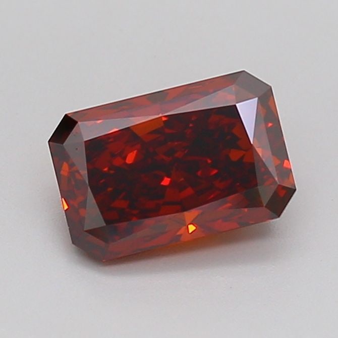 Loose Diamond - RADIANT 1.5ct Fancy Vivid Brown Orange VS2: Loose Diamond - RADIANT 1.5ct Fancy Vivid Brown Orange VS2 Source: This is a real non-mined Diamond that has been grown in a lab Shape: RADIANT Carats: 1.5 Color: Fancy Vivid Brown Orange Certificatio