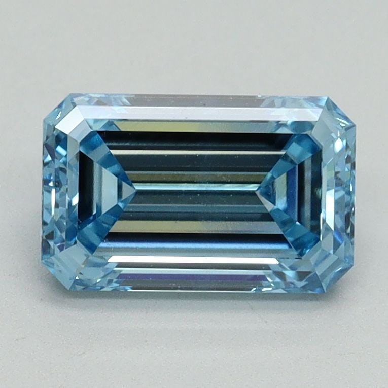 Loose Diamond - EMERALD 1.52ct Fancy Vivid Blue VS1: Loose Diamond - EMERALD 1.52ct Fancy Vivid Blue VS1 Source: This is a real non-mined Diamond that has been grown in a lab Shape: EMERALD Carats: 1.52 Color: Fancy Vivid Blue Certification: IGI Video: