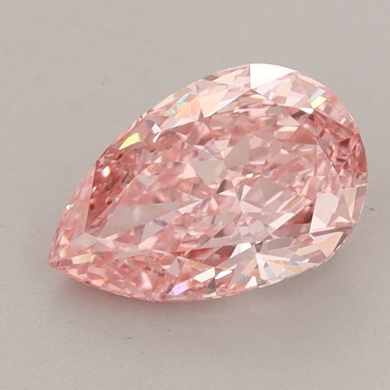 Loose Diamond - PEAR 1.56ct Fancy Vivid Pink VS1: Loose Diamond - PEAR 1.56ct Fancy Vivid Pink VS1 Source: This is a real non-mined Diamond that has been grown in a lab Shape: PEAR Carats: 1.56 Color: Fancy Vivid Pink Certification: IGI Video: