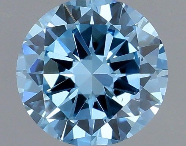 Loose Diamond - ROUND 0.27ct Fancy Vivid Blue VS1: Loose Diamond - ROUND 0.27ct Fancy Vivid Blue VS1 Source: This is a real non-mined Diamond that has been grown in a lab Shape: ROUND Carats: 0.27 Color: Fancy Vivid Blue Certification: IGI Video:
