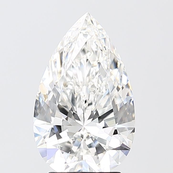 Loose Diamond - PEAR 2.58ct E VVS2: Loose Diamond - PEAR 2.58ct E VVS2 Source: This is a real non-mined Diamond that has been grown in a lab Shape: PEAR Carats: 2.58 Color: E Clarity: VVS2 Certification: IGI Video: