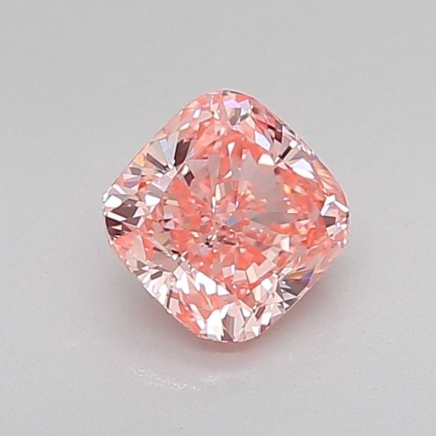 Loose Diamond - CUSHION BRILLIANT 0.85ct Fancy Pink VS1: Loose Diamond - CUSHION BRILLIANT 0.85ct Fancy Pink VS1 Source: This is a real non-mined Diamond that has been grown in a lab Shape: CUSHION BRILLIANT Carats: 0.85 Color: Fancy Pink Certification: IGI