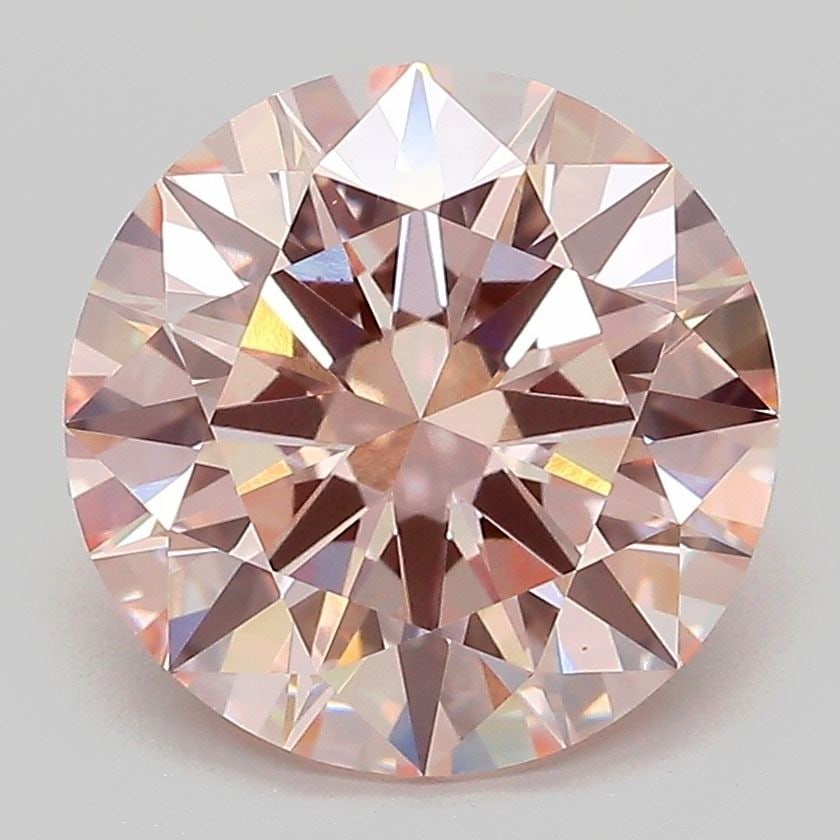 Loose Diamond - ROUND 3.72ct Fancy Pink VS1: Loose Diamond - ROUND 3.72ct Fancy Pink VS1 Source: This is a real non-mined Diamond that has been grown in a lab Shape: ROUND Carats: 3.72 Color: Fancy Pink Certification: IGI Video: