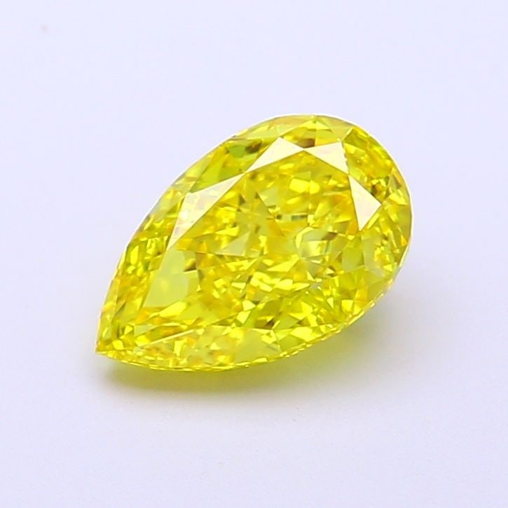 Loose Diamond - PEAR 1.4ct Fancy Vivid Yellow VS1: Loose Diamond - PEAR 1.4ct Fancy Vivid Yellow VS1 Source: This is a real non-mined Diamond that has been grown in a lab Shape: PEAR Carats: 1.4 Color: Fancy Vivid Yellow Certification: IGI Video: