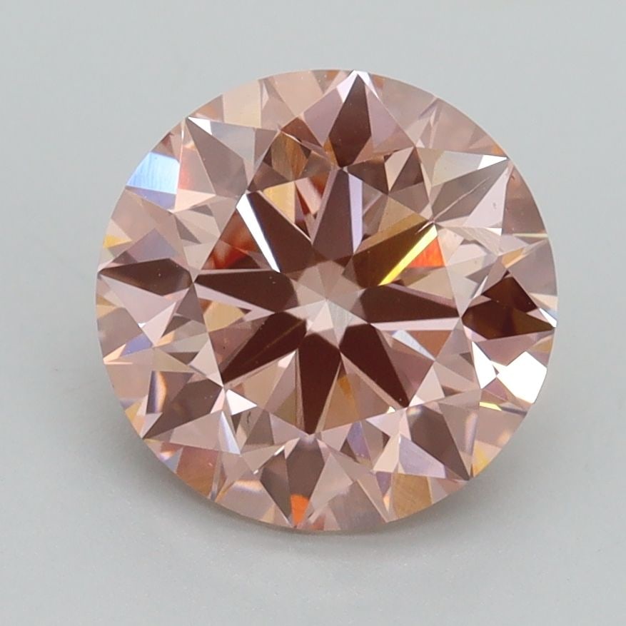 Loose Diamond - ROUND 2.49ct Fancy Intense Pink SI1: Loose Diamond - ROUND 2.49ct Fancy Intense Pink SI1 Source: This is a real non-mined Diamond that has been grown in a lab Shape: ROUND Carats: 2.49 Color: Fancy Intense Pink Certification: IGI Video:
