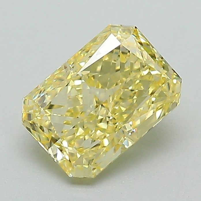 Loose Diamond - RADIANT 1.25ct Fancy Intense Yellow VS1: Loose Diamond - RADIANT 1.25ct Fancy Intense Yellow VS1 Source: This is a real non-mined Diamond that has been grown in a lab Shape: RADIANT Carats: 1.25 Color: Fancy Intense Yellow Certification: IGI