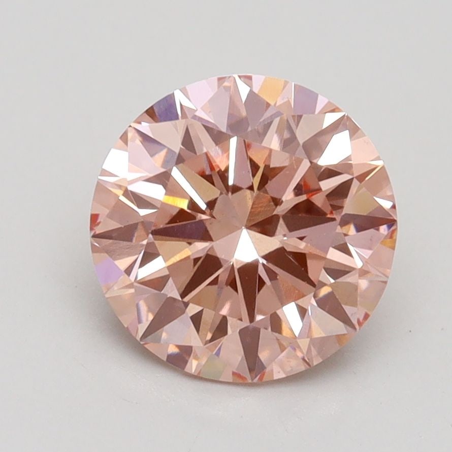 Loose Diamond - ROUND 2.03ct Fancy Intense Pink VS1: Loose Diamond - ROUND 2.03ct Fancy Intense Pink VS1 Source: This is a real non-mined Diamond that has been grown in a lab Shape: ROUND Carats: 2.03 Color: Fancy Intense Pink Certification: IGI Video: