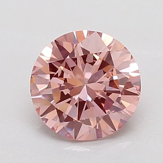 Loose Diamond - ROUND 1.0ct Fancy Vivid Pink VS2: Loose Diamond - ROUND 1.0ct Fancy Vivid Pink VS2 Source: This is a real non-mined Diamond that has been grown in a lab Shape: ROUND Carats: 1.0 Color: Fancy Vivid Pink Certification: NONE The Diamond 