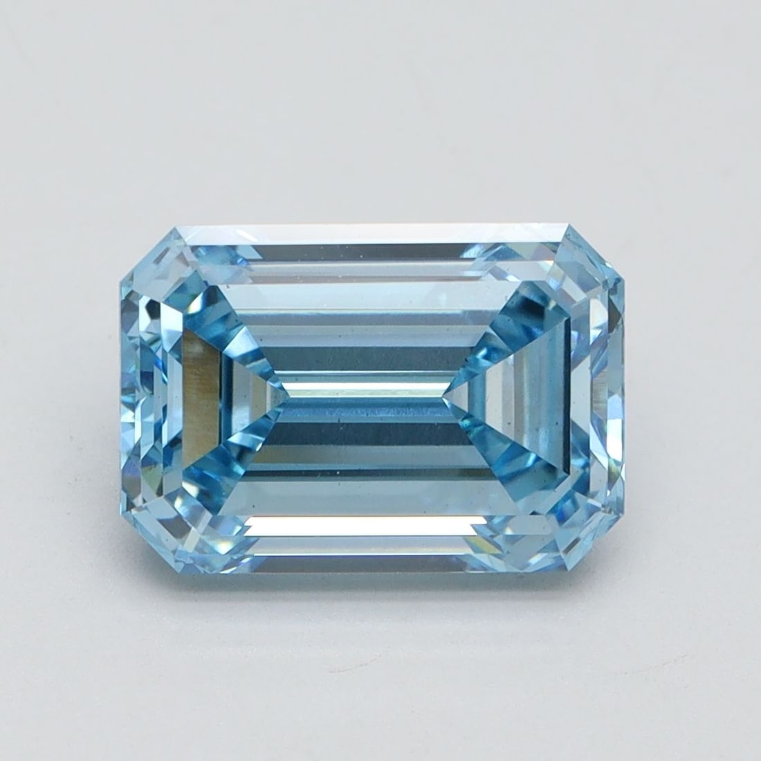 Loose Diamond - EMERALD 3.12ct Fancy Intense Blue VS2: Loose Diamond - EMERALD 3.12ct Fancy Intense Blue VS2 Source: This is a real non-mined Diamond that has been grown in a lab Shape: EMERALD Carats: 3.12 Color: Fancy Intense Blue Certification: IGI Vid