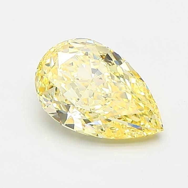 Loose Diamond - PEAR 1.01ct Fancy Intense Yellow VS1: Loose Diamond - PEAR 1.01ct Fancy Intense Yellow VS1 Source: This is a real non-mined Diamond that has been grown in a lab Shape: PEAR Carats: 1.01 Color: Fancy Intense Yellow Certification: IGI Video