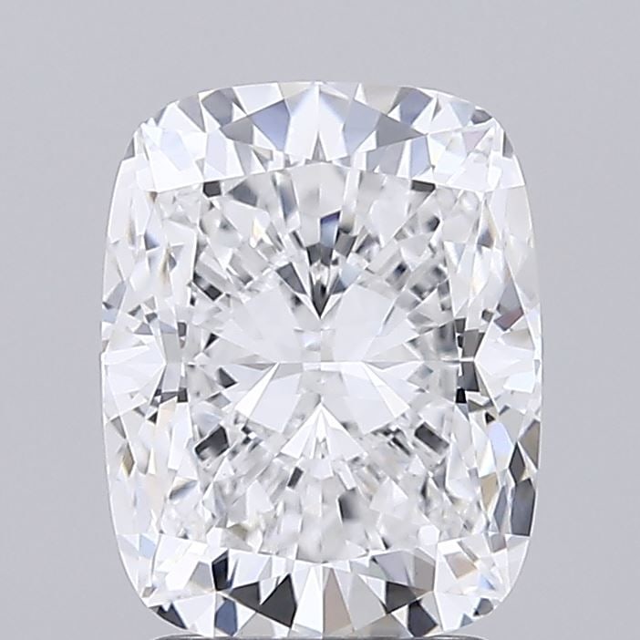 Loose Diamond - CUSHION MODIFIED 2.56ct D VVS2: Loose Diamond - CUSHION MODIFIED 2.56ct D VVS2 Source: This is a real non-mined Diamond that has been grown in a lab Shape: CUSHION MODIFIED Carats: 2.56 Color: D Clarity: VVS2 Certification: IGI Vide