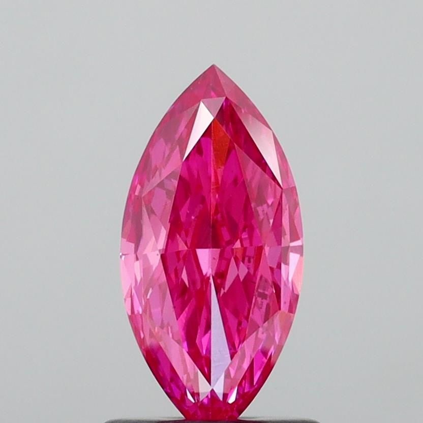 Loose Diamond - MARQUISE 1.01ct Fancy Vivid Pink VS1: Loose Diamond - MARQUISE 1.01ct Fancy Vivid Pink VS1 Source: This is a real non-mined Diamond that has been grown in a lab Shape: MARQUISE Carats: 1.01 Color: Fancy Vivid Pink Certification: IGI Video
