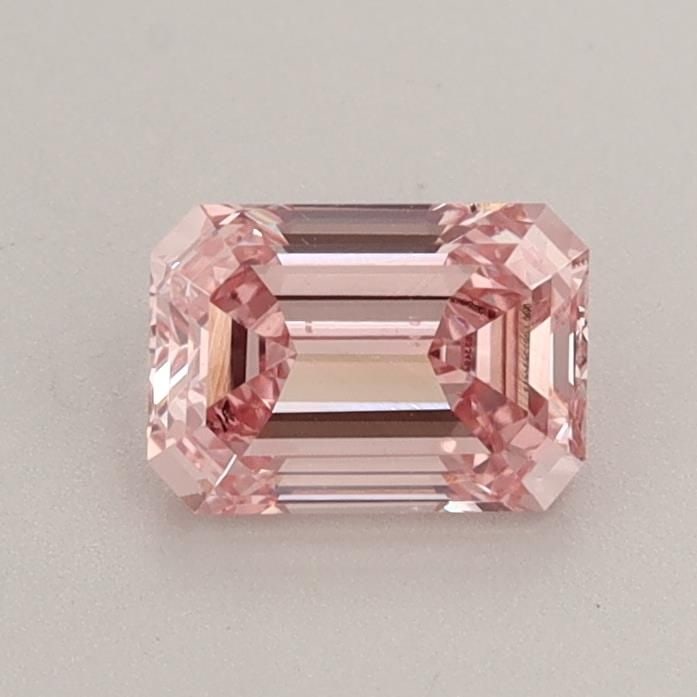 Loose Diamond - EMERALD 0.74ct Fancy Intense Pink VS1: Loose Diamond - EMERALD 0.74ct Fancy Intense Pink VS1 Source: This is a real non-mined Diamond that has been grown in a lab Shape: EMERALD Carats: 0.74 Color: Fancy Intense Pink Certification: IGI Vid