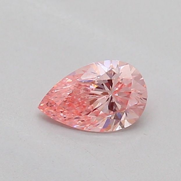 Loose Diamond - PEAR 0.19ct Fancy Vivid Pink VS1: Loose Diamond - PEAR 0.19ct Fancy Vivid Pink VS1 Source: This is a real non-mined Diamond that has been grown in a lab Shape: PEAR Carats: 0.19 Color: Fancy Vivid Pink Certification: IGI Video: