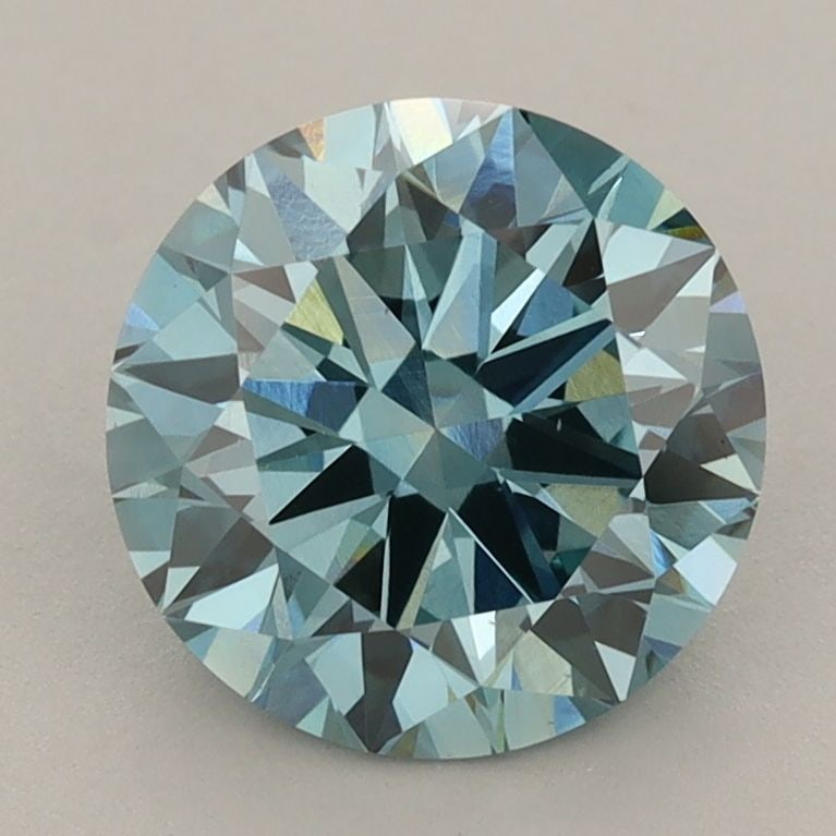 Loose Diamond - ROUND 2.26ct Fancy Vivid Blue VS1: Loose Diamond - ROUND 2.26ct Fancy Vivid Blue VS1 Source: This is a real non-mined Diamond that has been grown in a lab Shape: ROUND Carats: 2.26 Color: Fancy Vivid Blue Certification: IGI Video: