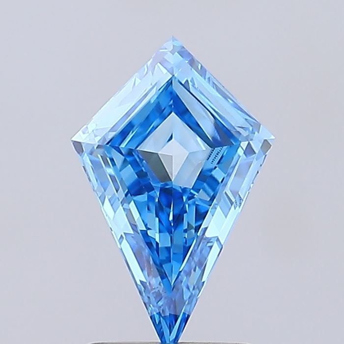 Loose Diamond - KITE 1.27ct Fancy Vivid Blue VVS1: Loose Diamond - KITE 1.27ct Fancy Vivid Blue VVS1 Source: This is a real non-mined Diamond that has been grown in a lab Shape: KITE Carats: 1.27 Color: Fancy Vivid Blue Certification: IGI Video:
