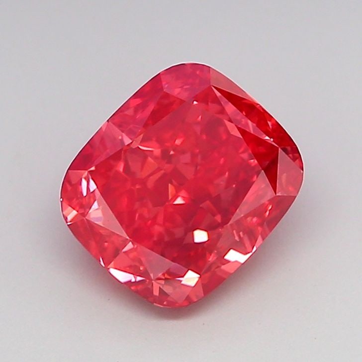 Loose Diamond - CUSHION MODIFIED 2.01ct Fancy Vivid Pink VS1: Loose Diamond - CUSHION MODIFIED 2.01ct Fancy Vivid Pink VS1 Source: This is a real non-mined Diamond that has been grown in a lab Shape: CUSHION MODIFIED Carats: 2.01 Color: Fancy Vivid Pink Certific