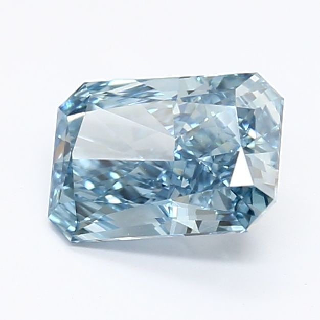 Loose Diamond - RADIANT 1.18ct Fancy Vivid Blue VVS2: Loose Diamond - RADIANT 1.18ct Fancy Vivid Blue VVS2 Source: This is a real non-mined Diamond that has been grown in a lab Shape: RADIANT Carats: 1.18 Color: Fancy Vivid Blue Certification: IGI Video: