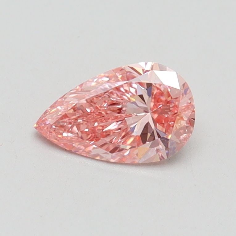 Loose Diamond - PEAR 0.5ct Fancy Intense Pink SI1: Loose Diamond - PEAR 0.5ct Fancy Intense Pink SI1 Source: This is a real non-mined Diamond that has been grown in a lab Shape: PEAR Carats: 0.5 Color: Fancy Intense Pink Certification: IGI Video: