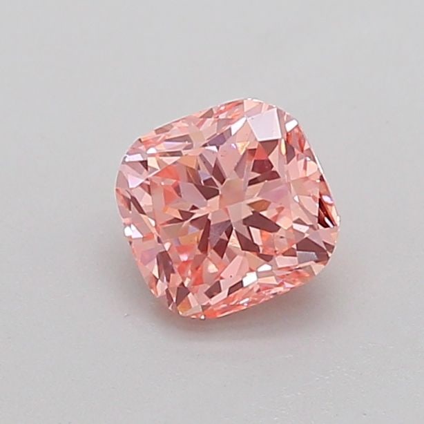 Loose Diamond - CUSHION MODIFIED 0.71ct Fancy Intense Pink VS1: Loose Diamond - CUSHION MODIFIED 0.71ct Fancy Intense Pink VS1 Source: This is a real non-mined Diamond that has been grown in a lab Shape: CUSHION MODIFIED Carats: 0.71 Color: Fancy Intense Pink Cert
