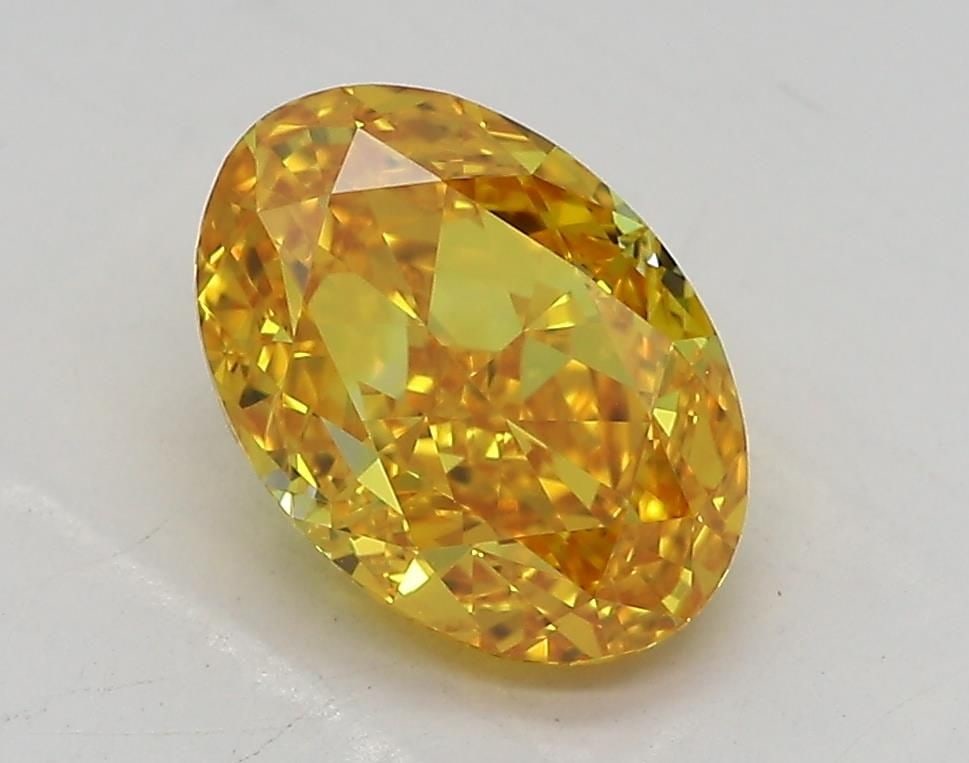 Loose Diamond - OVAL 1.74ct Fancy Vivid Yellow IF: Loose Diamond - OVAL 1.74ct Fancy Vivid Yellow IF Source: This is a real non-mined Diamond that has been grown in a lab Shape: OVAL Carats: 1.74 Color: Fancy Vivid Yellow Certification: IGI Video: