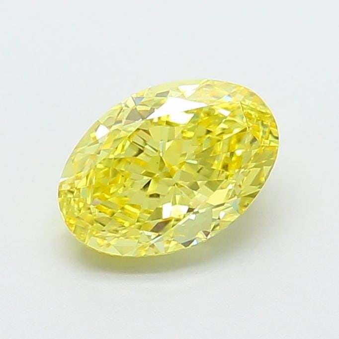 Loose Diamond - OVAL 1.53ct Fancy Intense Yellow VVS2: Loose Diamond - OVAL 1.53ct Fancy Intense Yellow VVS2 Source: This is a real non-mined Diamond that has been grown in a lab Shape: OVAL Carats: 1.53 Color: Fancy Intense Yellow Certification: IGI Vide
