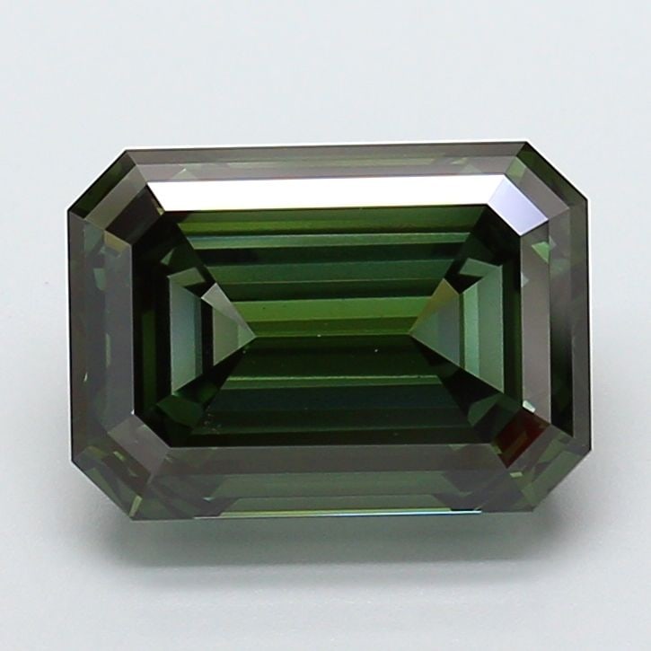 Loose Diamond - EMERALD 8.06ct Fancy Deep Green VS1: Loose Diamond - EMERALD 8.06ct Fancy Deep Green VS1 Source: This is a real non-mined Diamond that has been grown in a lab Shape: EMERALD Carats: 8.06 Color: Fancy Deep Green Certification: IGI Video: