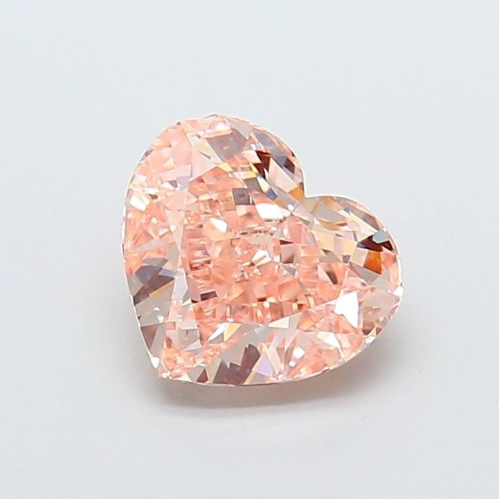 Loose Diamond - HEART 2.05ct Fancy Intense Orange Pink VVS2: Loose Diamond - HEART 2.05ct Fancy Intense Orange Pink VVS2 Source: This is a real non-mined Diamond that has been grown in a lab Shape: HEART Carats: 2.05 Color: Fancy Intense Orange Pink Certificati