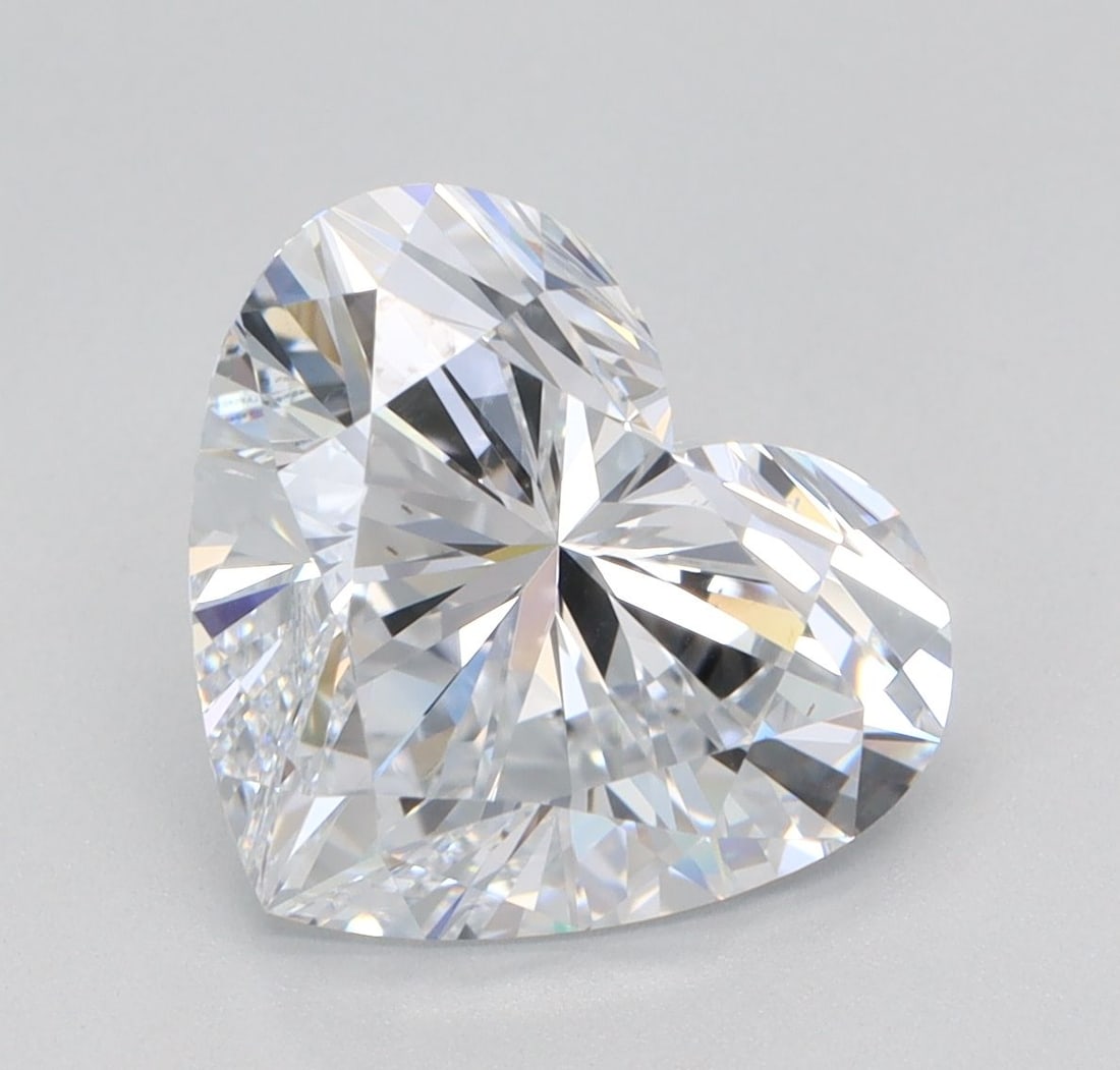 Loose Diamond - HEART 3.07ct E SI1: Loose Diamond - HEART 3.07ct E SI1 Source: This is a real non-mined Diamond that has been grown in a lab Shape: HEART Carats: 3.07 Color: E Clarity: SI1 Certification: IGI Video: