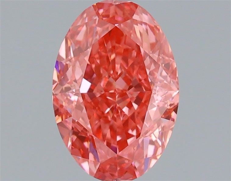 Loose Diamond - OVAL 1.07ct Fancy Vivid Pink VS1: Loose Diamond - OVAL 1.07ct Fancy Vivid Pink VS1 Source: This is a real non-mined Diamond that has been grown in a lab Shape: OVAL Carats: 1.07 Color: Fancy Vivid Pink Certification: IGI Video: