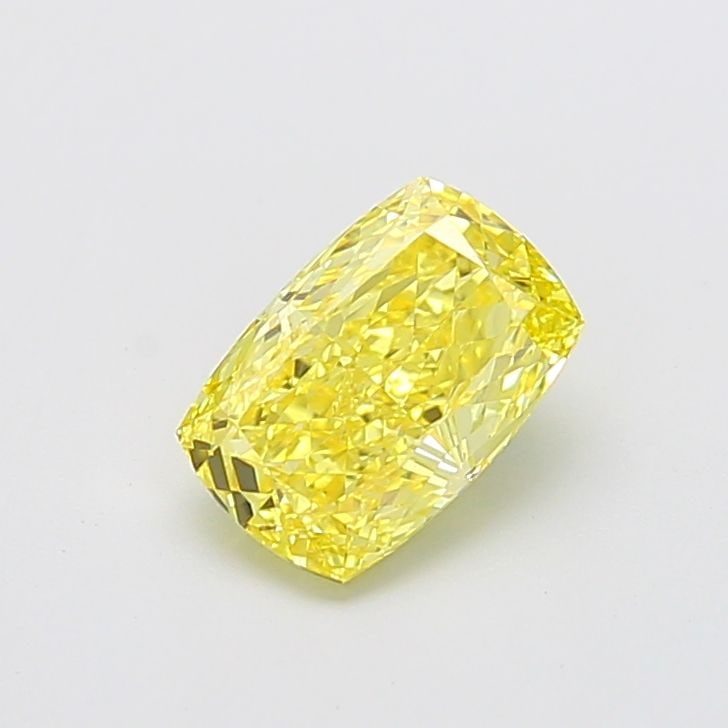 Loose Diamond - CUSHION MODIFIED 1.7ct Fancy Intense Yellow VS1: Loose Diamond - CUSHION MODIFIED 1.7ct Fancy Intense Yellow VS1 Source: This is a real non-mined Diamond that has been grown in a lab Shape: CUSHION MODIFIED Carats: 1.7 Color: Fancy Intense Yellow Ce