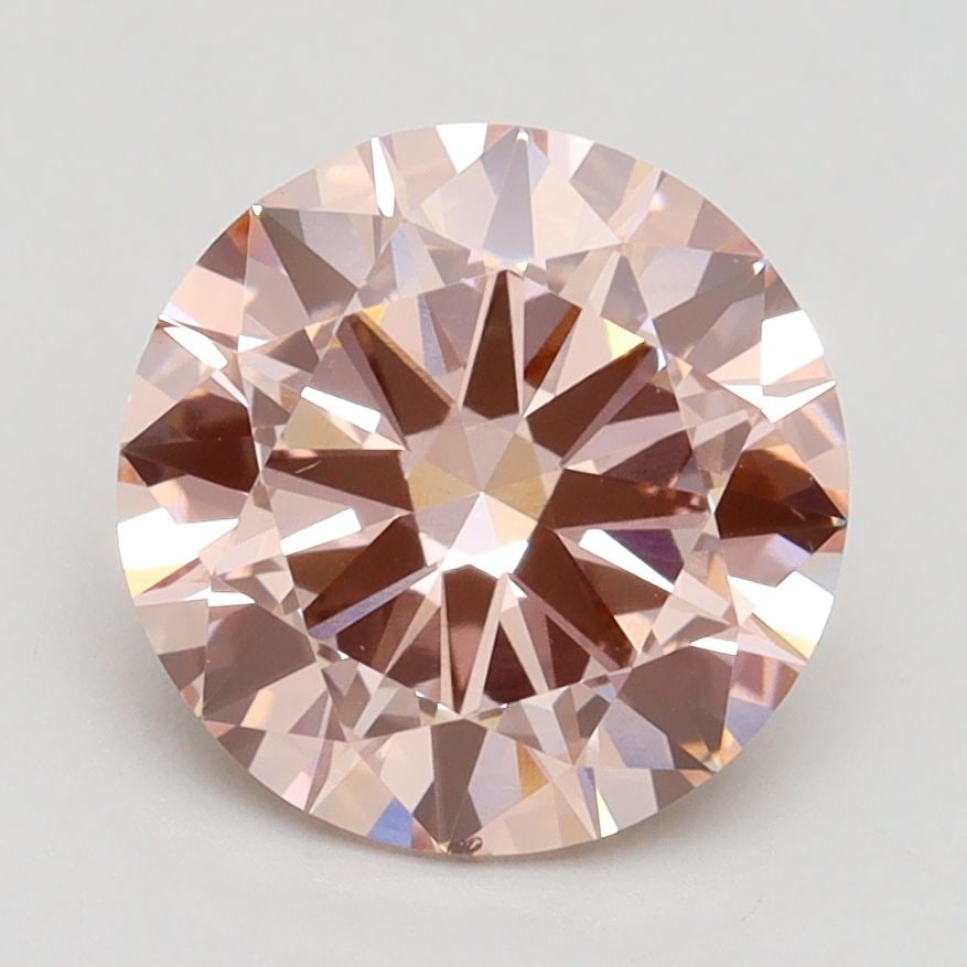 Loose Diamond - ROUND 2.5ct Fancy Intense Pink VS2: Loose Diamond - ROUND 2.5ct Fancy Intense Pink VS2 Source: This is a real non-mined Diamond that has been grown in a lab Shape: ROUND Carats: 2.5 Color: Fancy Intense Pink Certification: IGI Video: