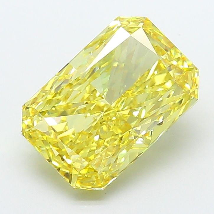 Loose Diamond - RADIANT 8.08ct Fancy Vivid Yellow VS1: Loose Diamond - RADIANT 8.08ct Fancy Vivid Yellow VS1 Source: This is a real non-mined Diamond that has been grown in a lab Shape: RADIANT Carats: 8.08 Color: Fancy Vivid Yellow Certification: IGI The