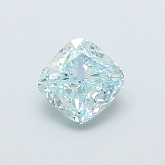 Loose Diamond - CUSHION MODIFIED 0.59ct Fancy Blue VVS2: Loose Diamond - CUSHION MODIFIED 0.59ct Fancy Blue VVS2 Source: This is a real non-mined Diamond that has been grown in a lab Shape: CUSHION MODIFIED Carats: 0.59 Color: Fancy Blue Certification: IGI 