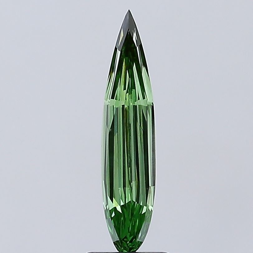 Loose Diamond - OTHER 1.21ct Fancy Vivid Green VS1: Loose Diamond - OTHER 1.21ct Fancy Vivid Green VS1 Source: This is a real non-mined Diamond that has been grown in a lab Shape: OTHER Carats: 1.21 Color: Fancy Vivid Green Certification: IGI Video: