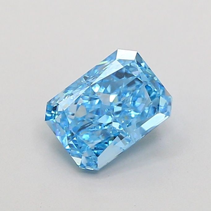 Loose Diamond - RADIANT 1.0ct Fancy Vivid Blue VVS2: Loose Diamond - RADIANT 1.0ct Fancy Vivid Blue VVS2 Source: This is a real non-mined Diamond that has been grown in a lab Shape: RADIANT Carats: 1.0 Color: Fancy Vivid Blue Certification: IGI Video: