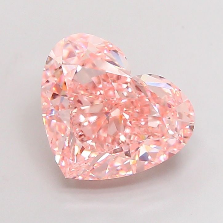 Loose Diamond - HEART 7.3ct Fancy Intense Pink VVS2: Loose Diamond - HEART 7.3ct Fancy Intense Pink VVS2 Source: This is a real non-mined Diamond that has been grown in a lab Shape: HEART Carats: 7.3 Color: Fancy Intense Pink Certification: IGI Video: